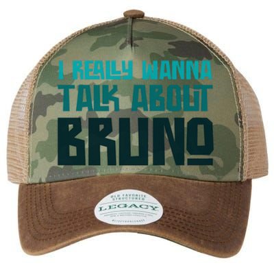 I Really Wanna Talk About Bruno Legacy Tie Dye Trucker Hat