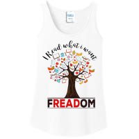 I Read What I Want Banned Books Week Ladies Essential Tank