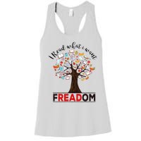 I Read What I Want Banned Books Week Women's Racerback Tank