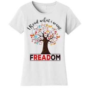 I Read What I Want Banned Books Week Women's T-Shirt