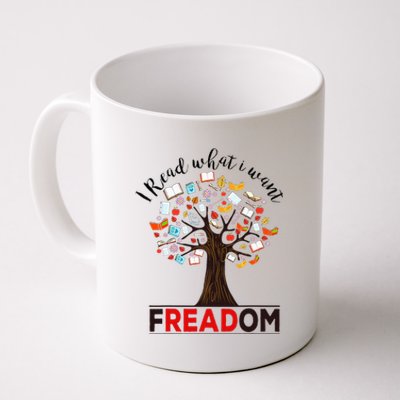 I Read What I Want Banned Books Week Librarian Coffee Mug