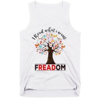 I Read What I Want Banned Books Week Librarian Tank Top