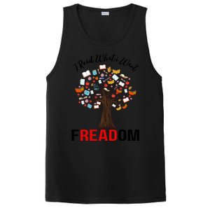 I Read What I Want Banned Books Week Librarian PosiCharge Competitor Tank