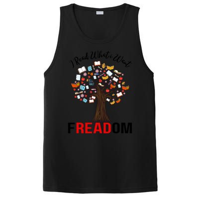 I Read What I Want Banned Books Week Librarian PosiCharge Competitor Tank