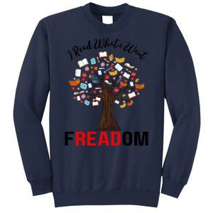 I Read What I Want Banned Books Week Librarian Sweatshirt