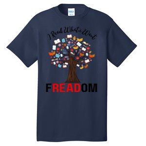 I Read What I Want Banned Books Week Librarian Tall T-Shirt