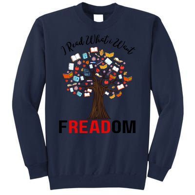 I Read What I Want Banned Books Week Librarian Tall Sweatshirt