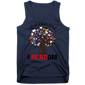 I Read What I Want Banned Books Week Librarian Tank Top