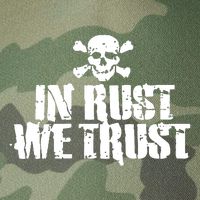In Rust We Trust Legacy Tie Dye Trucker Hat