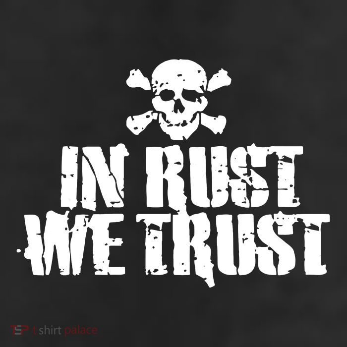 In Rust We Trust 11oz C Handle Ceramic Mug