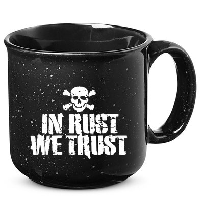 In Rust We Trust 15oz Campfire Ceramic Mug