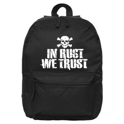 In Rust We Trust 16 in Basic Backpack
