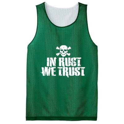 In Rust We Trust Mesh Reversible Basketball Jersey Tank