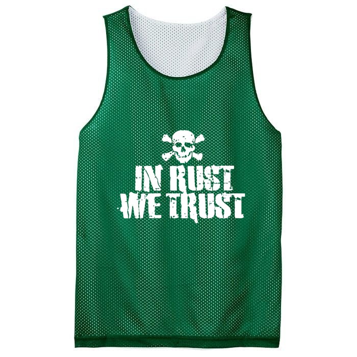 In Rust We Trust Mesh Reversible Basketball Jersey Tank
