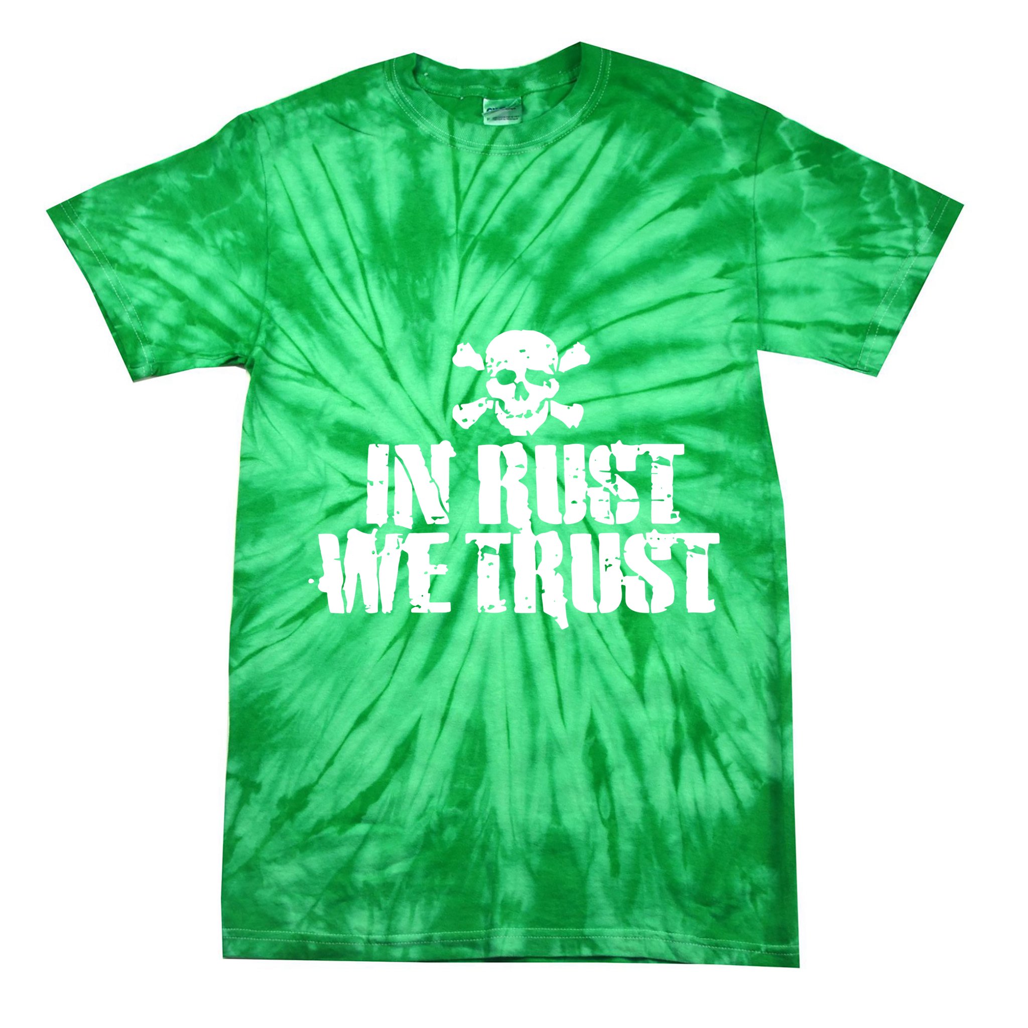 In Rust We Trust Tie-Dye T-Shirt