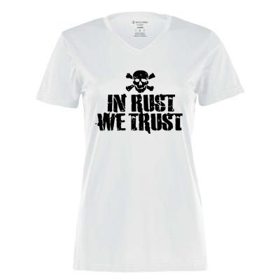 In Rust We Trust Women's Momentum V-Neck T-Shirt