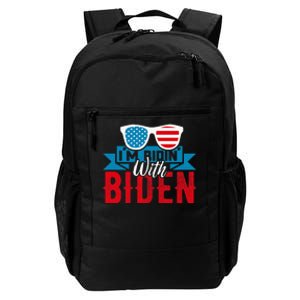 IM Ridin With Biden 2023 Joe Biden Daily Commute Backpack