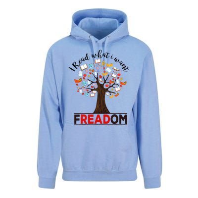 I Read What I Want Banned Books Week Librarian Unisex Surf Hoodie