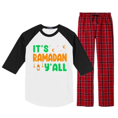 Its Ramadan Yall Ramadan Ramadan Kareem Raglan Sleeve Pajama Set