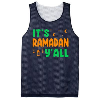 Its Ramadan Yall Ramadan Ramadan Kareem Mesh Reversible Basketball Jersey Tank