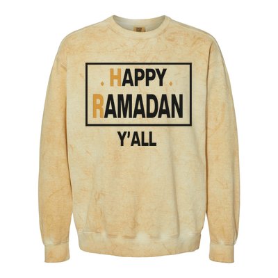 Its Ramadan Yall Classic Colorblast Crewneck Sweatshirt