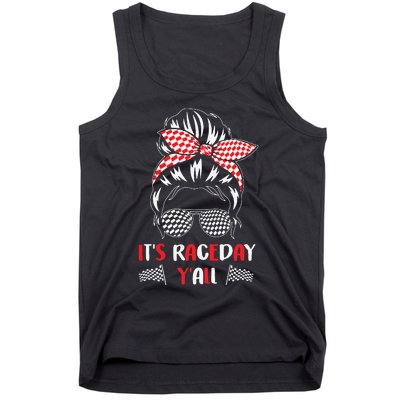 It's Raceday Y'all Car Motor Racing Lovers Tank Top