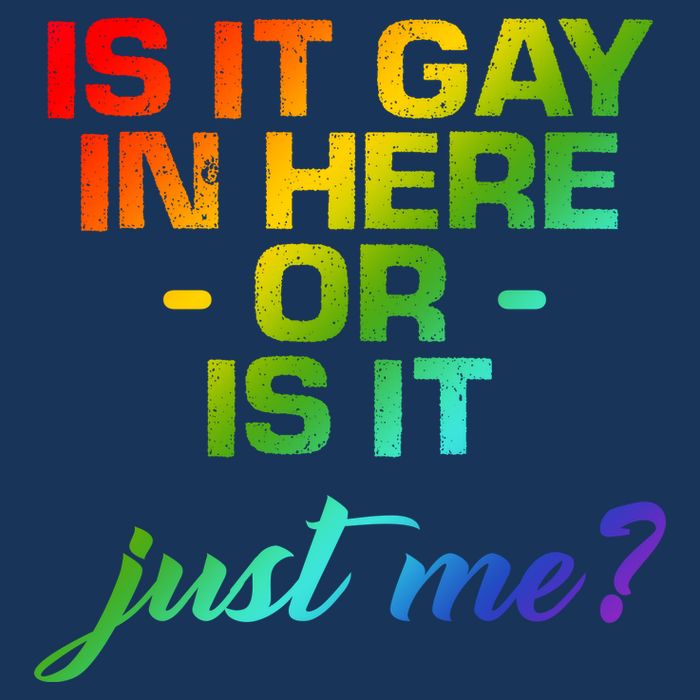 Is It Gay In Here Or Is It Just Me? 16 in Basic Backpack