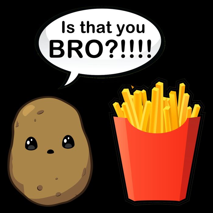 Is That You Bro Funny Cute French Fries Cooling Performance Crew T-Shirt