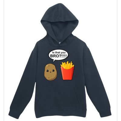 Is That You Bro Funny Cute French Fries Urban Pullover Hoodie