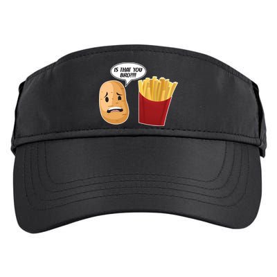 Is That You Bro Funny French Fries Adult Drive Performance Visor