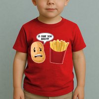 Is That You Bro Funny French Fries Toddler T-Shirt
