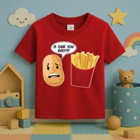 Is That You Bro Funny French Fries Toddler T-Shirt