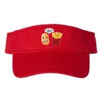 Is That You Bro Funny French Fries Valucap Bio-Washed Visor