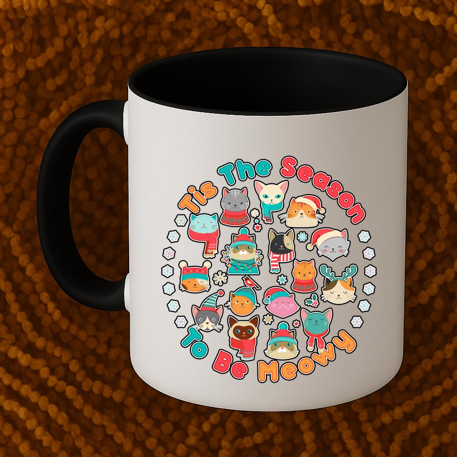 Is The Season To Be Meowy Mug