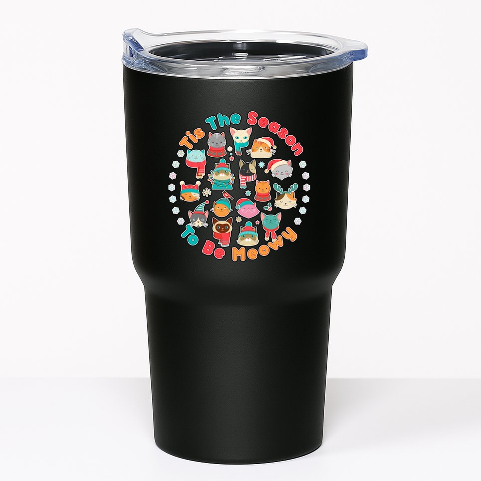 Is The Season To Be Meowy Tumbler