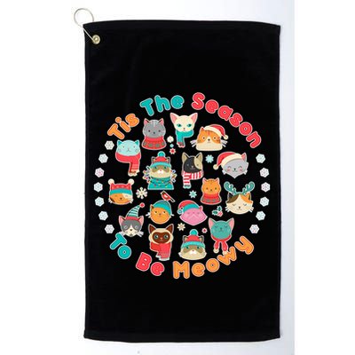 Is The Season To Be Meowy Golf Towel