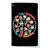 Is The Season To Be Meowy Golf Towel