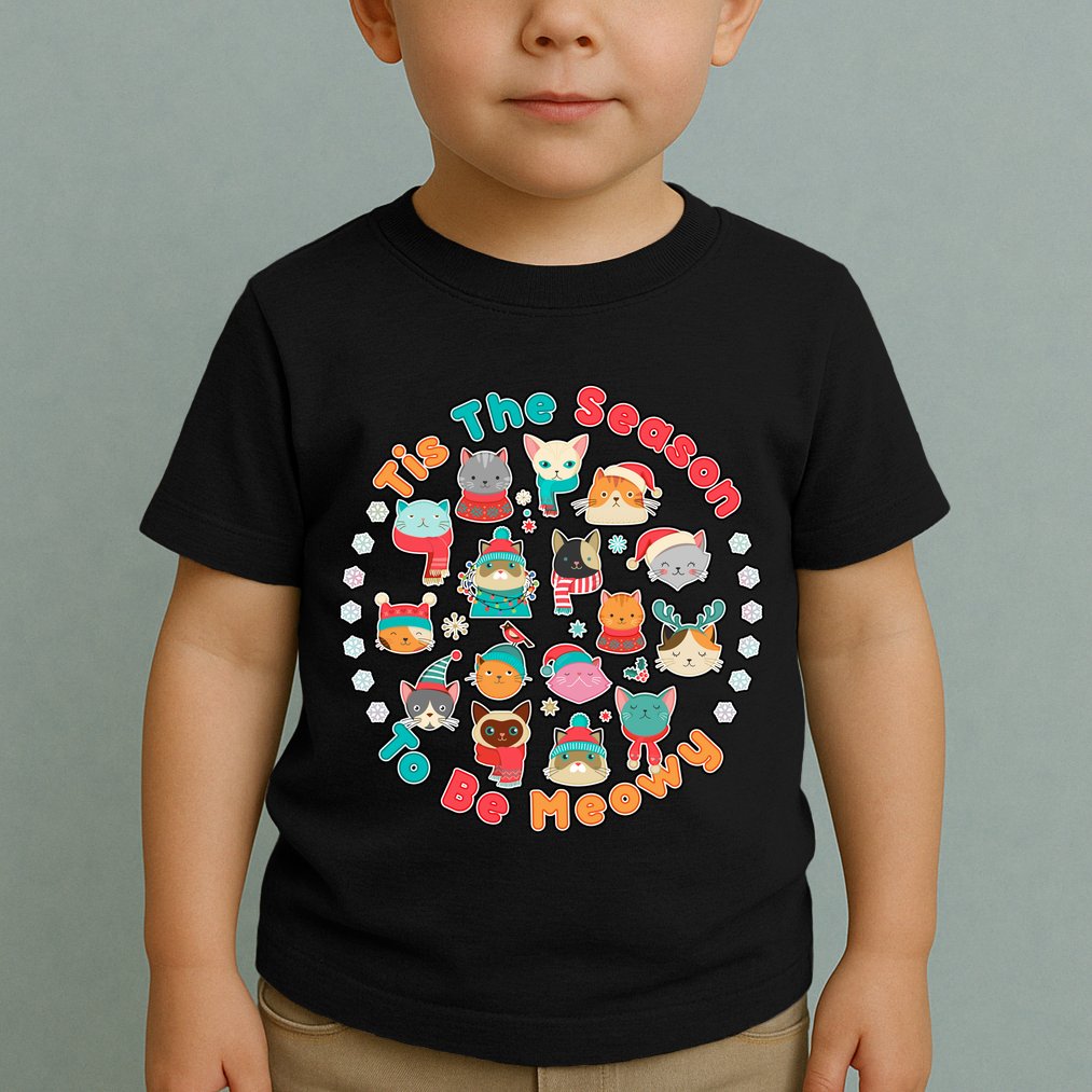 Is The Season To Be Meowy Toddler T-Shirt
