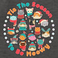 Is The Season To Be Meowy Vector Backpack