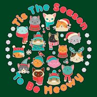 Is The Season To Be Meowy Cooling Performance Crew T-Shirt