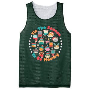 Is The Season To Be Meowy Mesh Reversible Basketball Jersey Tank