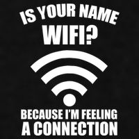 Is Your Name Wifi Because I'm Feeling A Connection Ladies PosiCharge Tri-Blend Wicking Tank