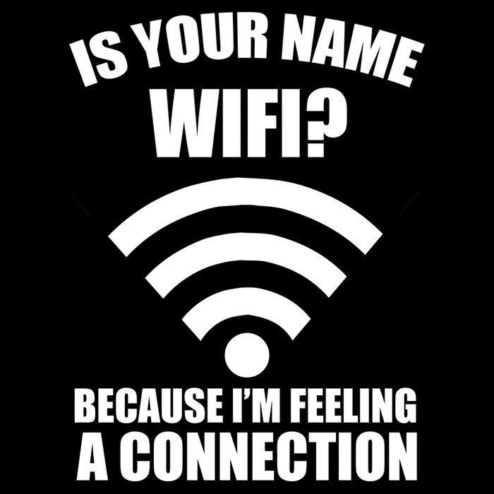 Is Your Name Wifi Because I'm Feeling A Connection 16 in Basic Backpack