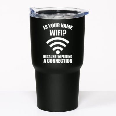 Is Your Name Wifi Because I'm Feeling A Connection Tumbler