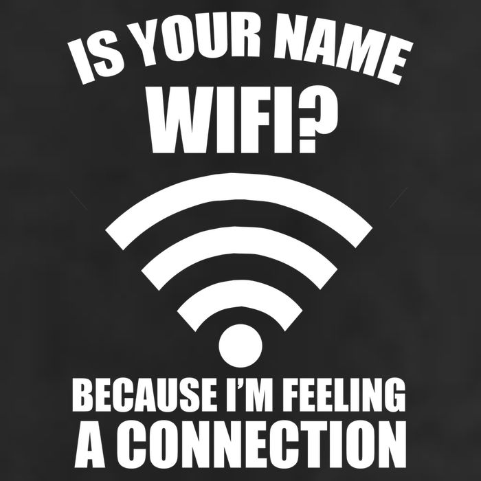 Is Your Name Wifi Because I'm Feeling A Connection 25L Jumbo Tote