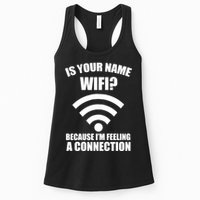 Is Your Name Wifi Because I'm Feeling A Connection Womens Tank Top