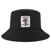 I Survived 100 Days Of School Its Fine Counselor Bleached Cool Comfort Performance Bucket Hat
