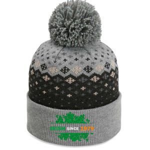 Irish Since 1979 41st Birthday The Baniff Cuffed Pom Beanie