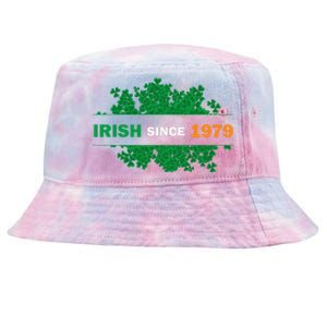 Irish Since 1979 41st Birthday Tie-Dyed Bucket Hat