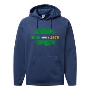 Irish Since 1979 41st Birthday Performance Fleece Hoodie